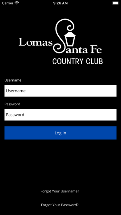 Lomas Santa Fe Country Club Screenshot