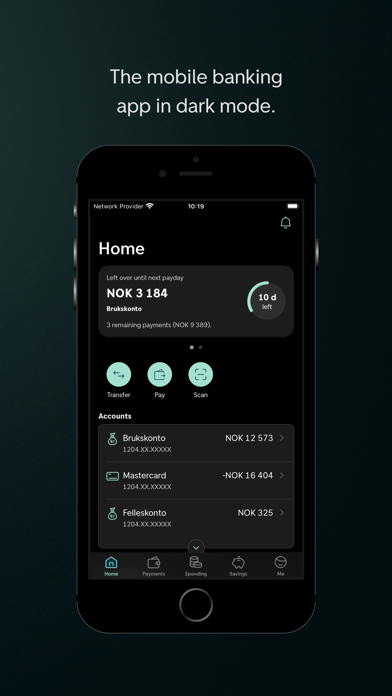 DNB Mobile Bank Screenshot