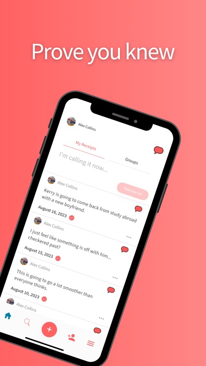 Told You So! Share Predictions