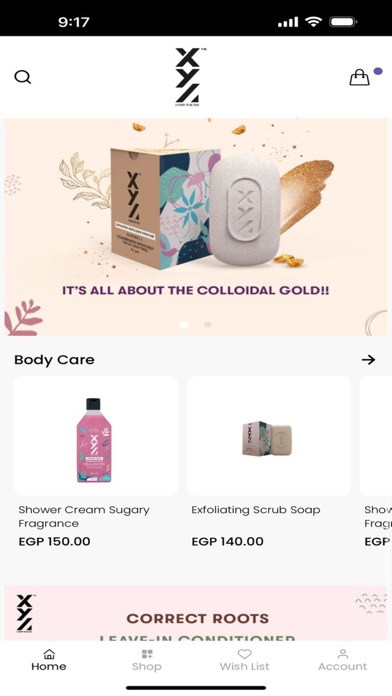 XYZ Care Screenshot