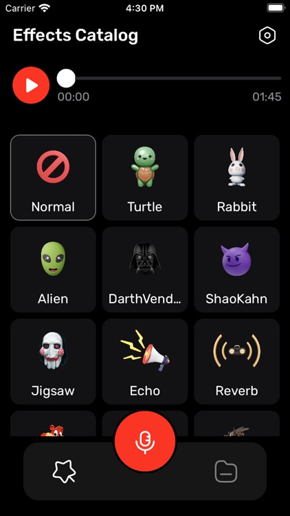 Voice Change Effects