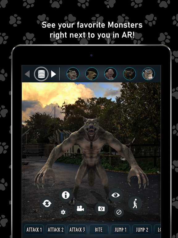 Screenshot #4 pour Eugene's Monsters AR Halloween