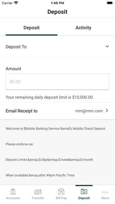 First State Bank of Burnet Screenshot