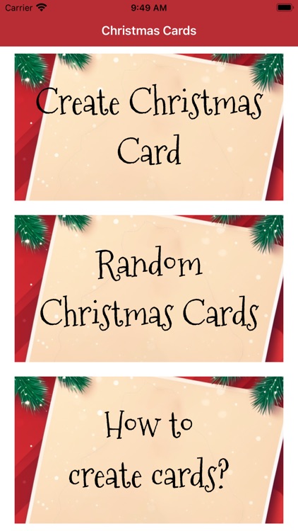Christmas and New Year Cards