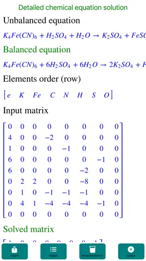 Chemical-Equation-Balance screenshot 2