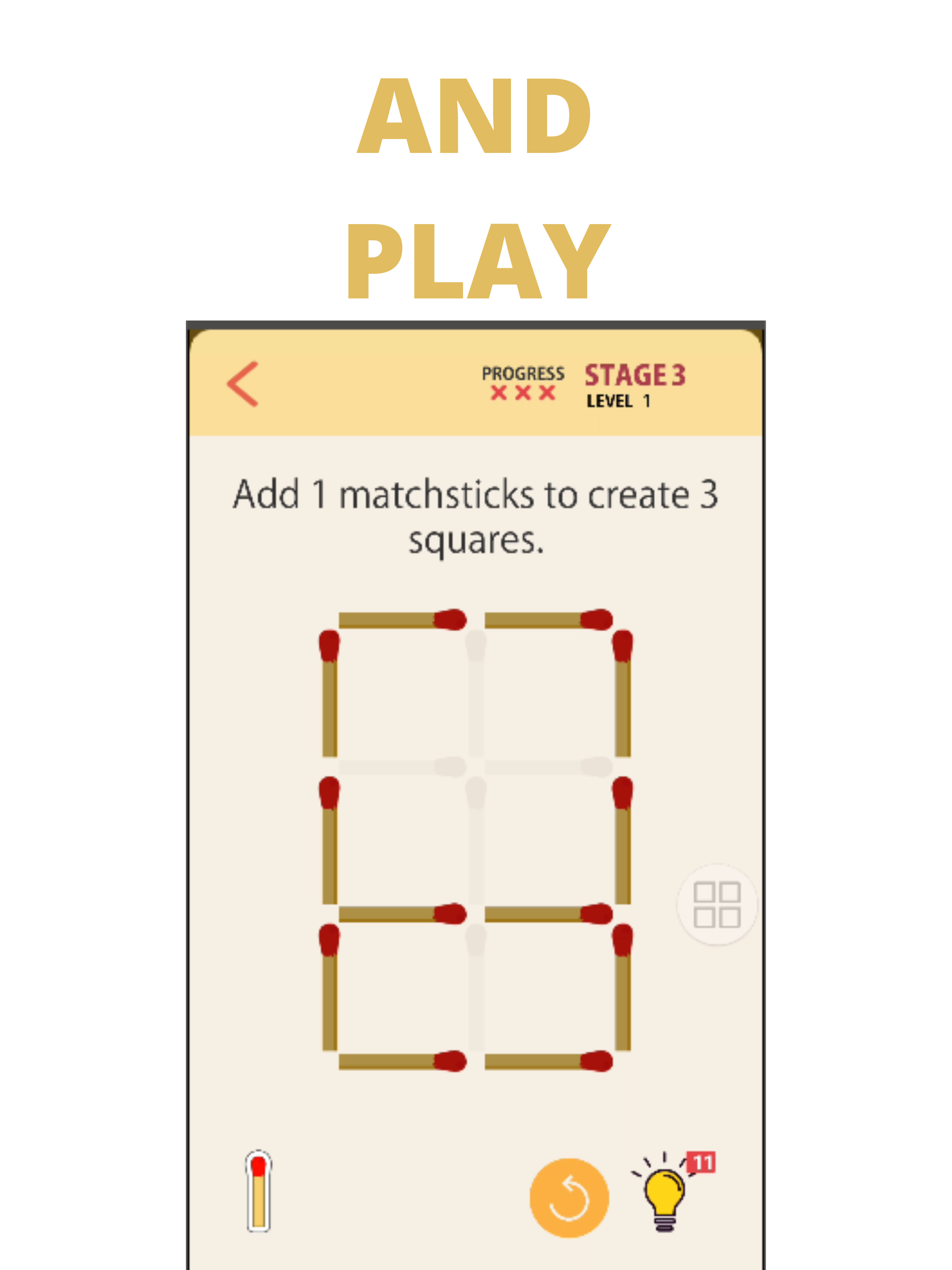 Matchstick Challenge Puzzle screenshot 8