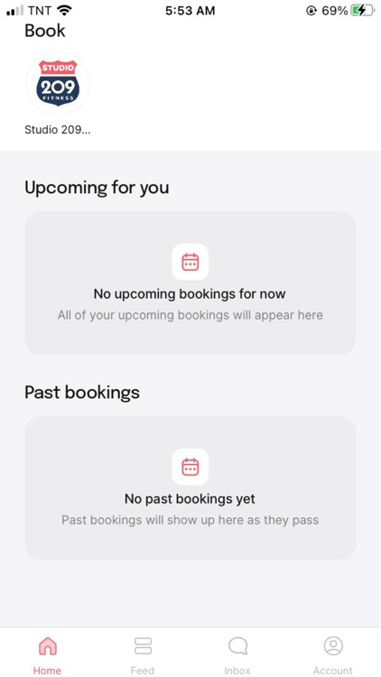 Studio 209 Fitness app