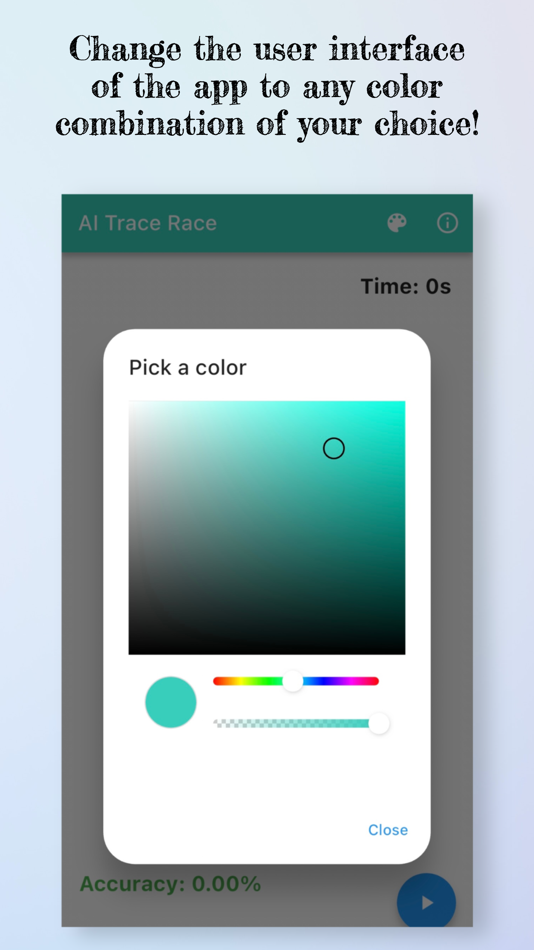 #3. AI Trace Race (iOS) 由: Colr Club