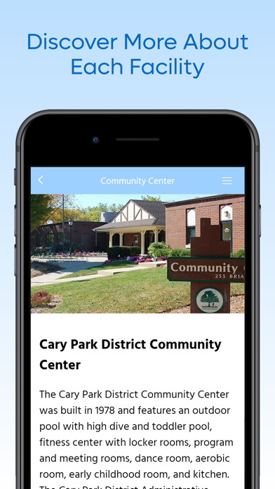 Cary Park District Screenshot
