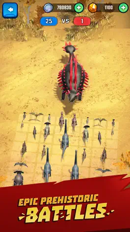 Game screenshot Jurassic Warfare: Dino Battle mod apk