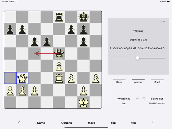 Screenshot #4 pour SmallFish Chess for Stockfish