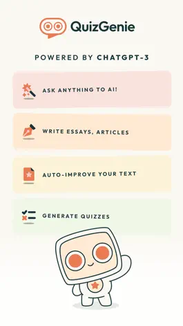 Game screenshot QuizGenie AI: Writer & Chatbot mod apk
