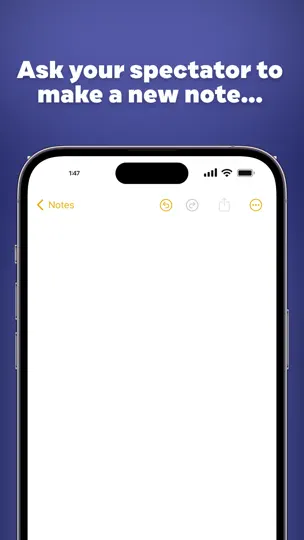 Captura de pantalla de Notarized - Magic & Mentalism en iPhone 2
