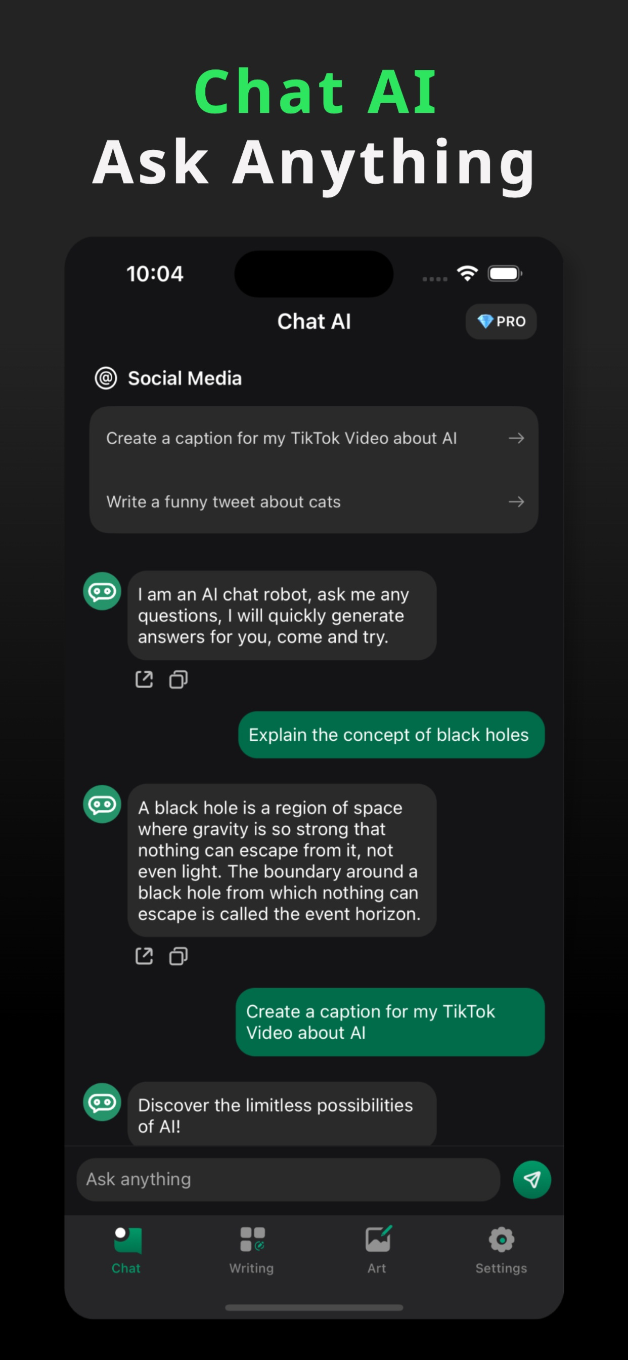 Chat AI - Genie Assistant Bot