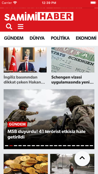 Samimi Haber Screenshot
