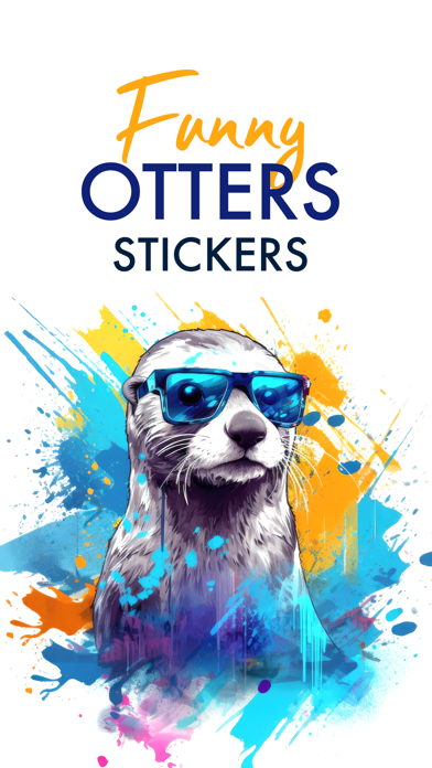 Screenshot #1 pour Funny Otters Stickers