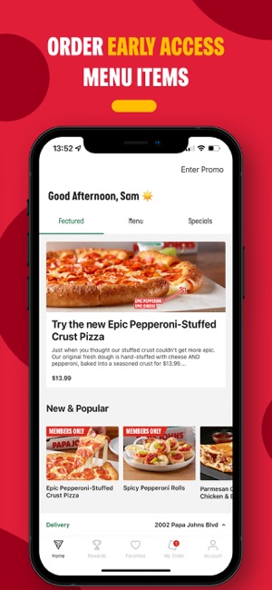 Papa Johns Pizza & Delivery on the App Store