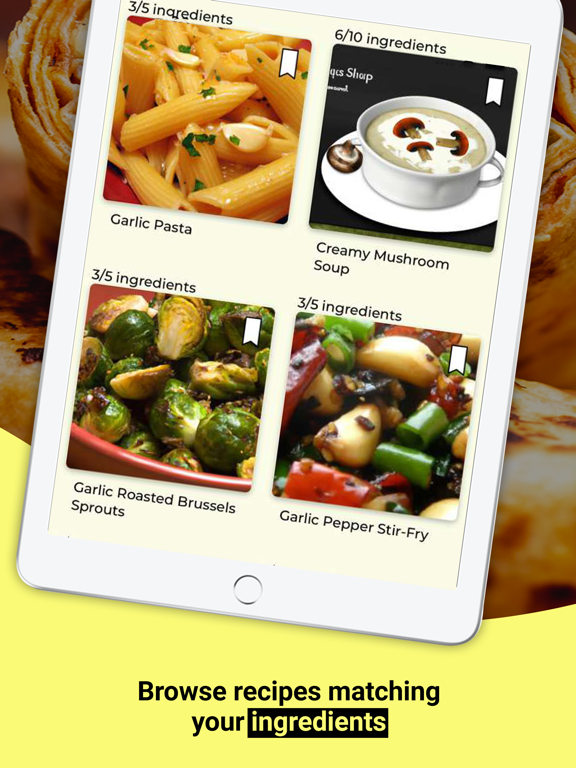 MyPantry: Generate Recipes iPad screenshot 4 - Food & Drink app