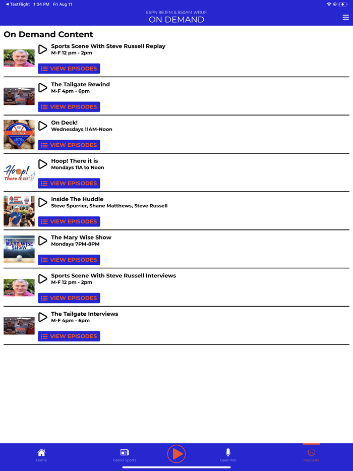 ESPN 98.1FM and 850AM WRUF