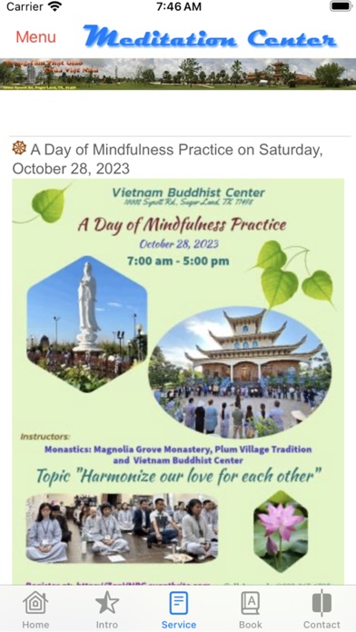 Meditation Center Screenshot
