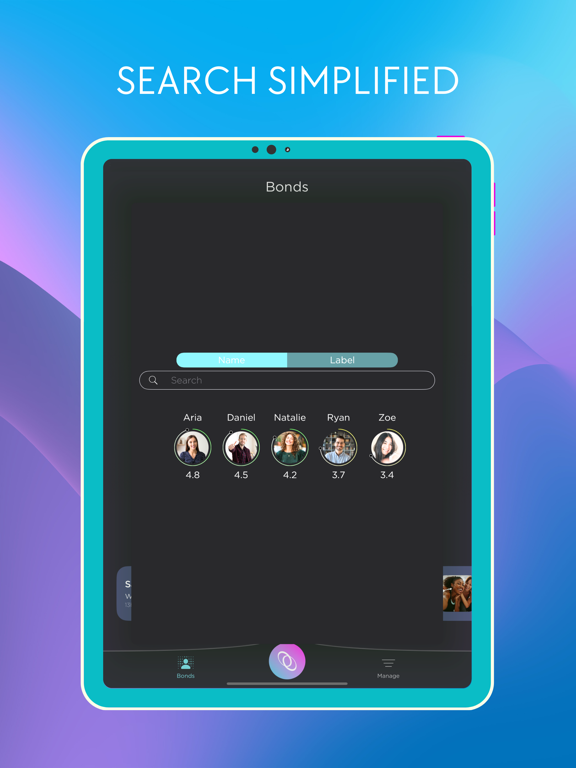 bönd: Build network iPad screenshot 7 - Social Networking app
