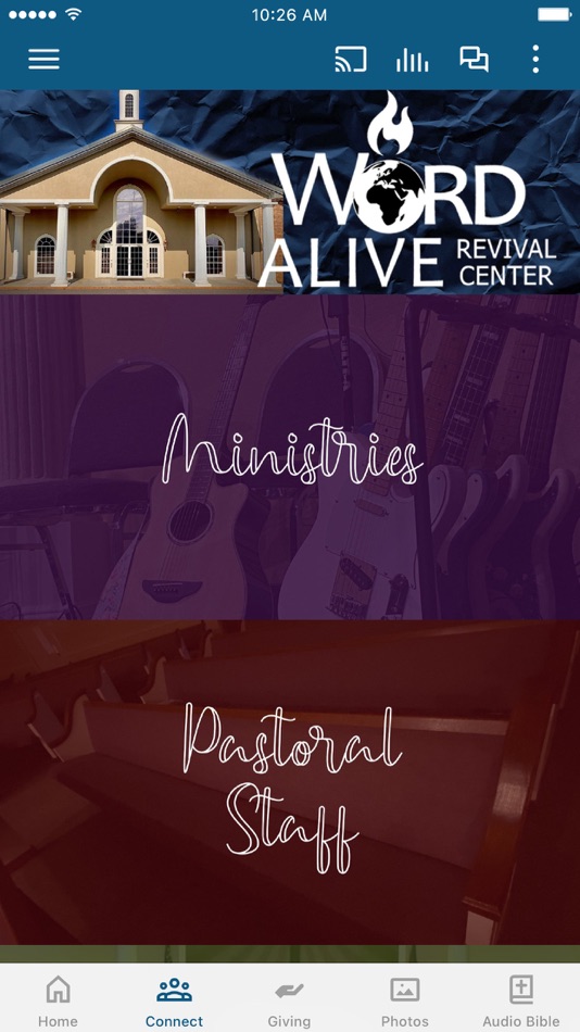 #2. Word Alive Connect (iOS) 由: Word Alive Reviveval Center