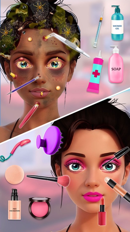 ASMR Doctor Makeover Spa Salon screenshot-3