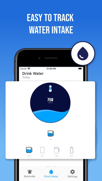 Water Tracker - Daily Reminder Screenshot