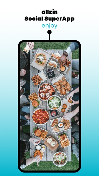 allzin - Social SuperApp Screenshot