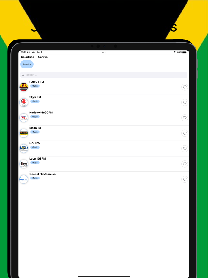 Jamaica Radios - FM AM