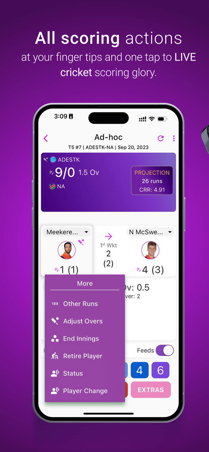 cricket LIVE scoring scoreblox