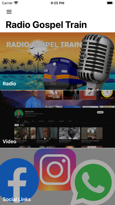 Radio Gospel Train Screenshot