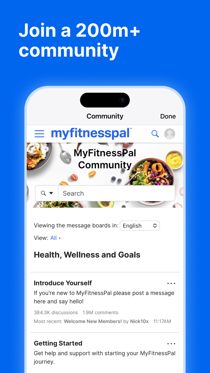 MyFitnessPal Calorie Counter