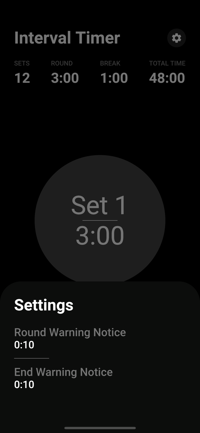 Interval Boxing Timer