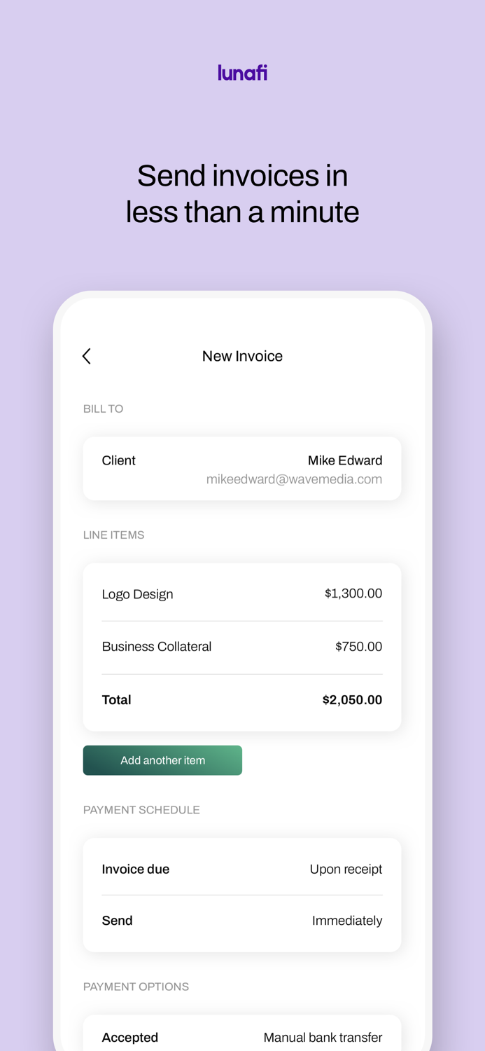 Lunafi - 1099 Tax Write-offs