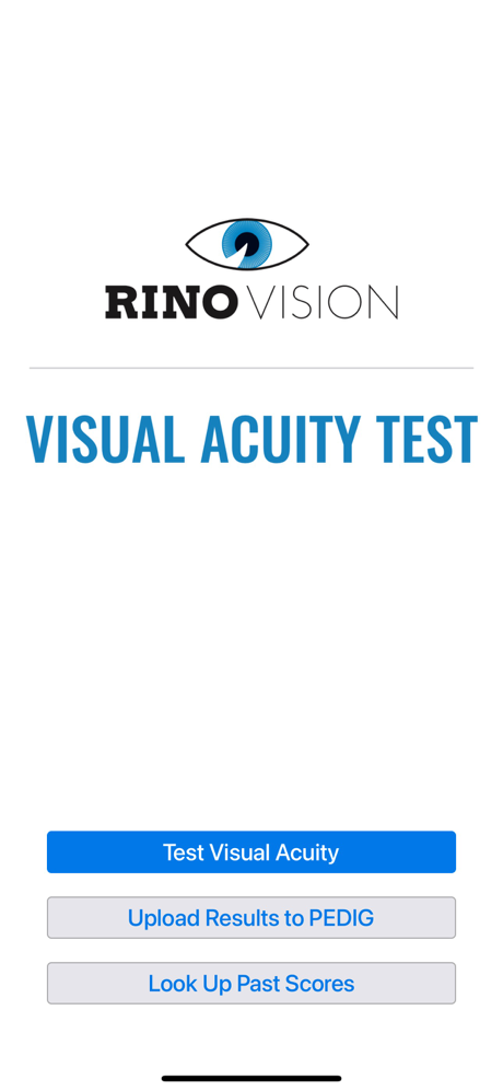HOTV Visual Acuity Test screenshot 1