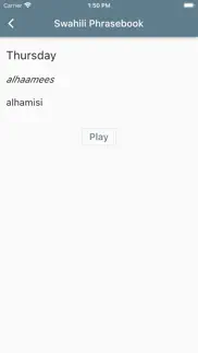 swahili basic phrases iphone screenshot 3