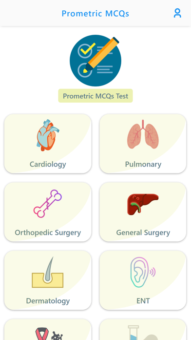 Medical Prometric Exam Tests Screenshot