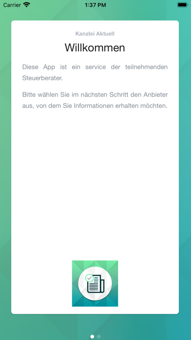 Kanzlei Aktuell Screenshot