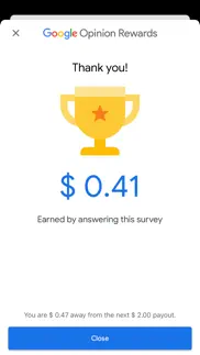 google opinion rewards iphone screenshot 3