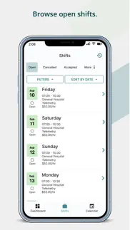 shifts by aya healthcare iphone screenshot 3