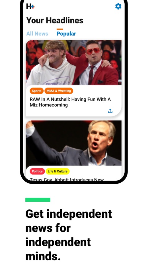 #6. Headlines Plus (iOS) 由: The Publisher Desk