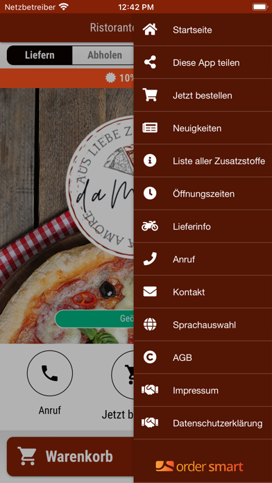 Ristorante Da Mario Screenshot