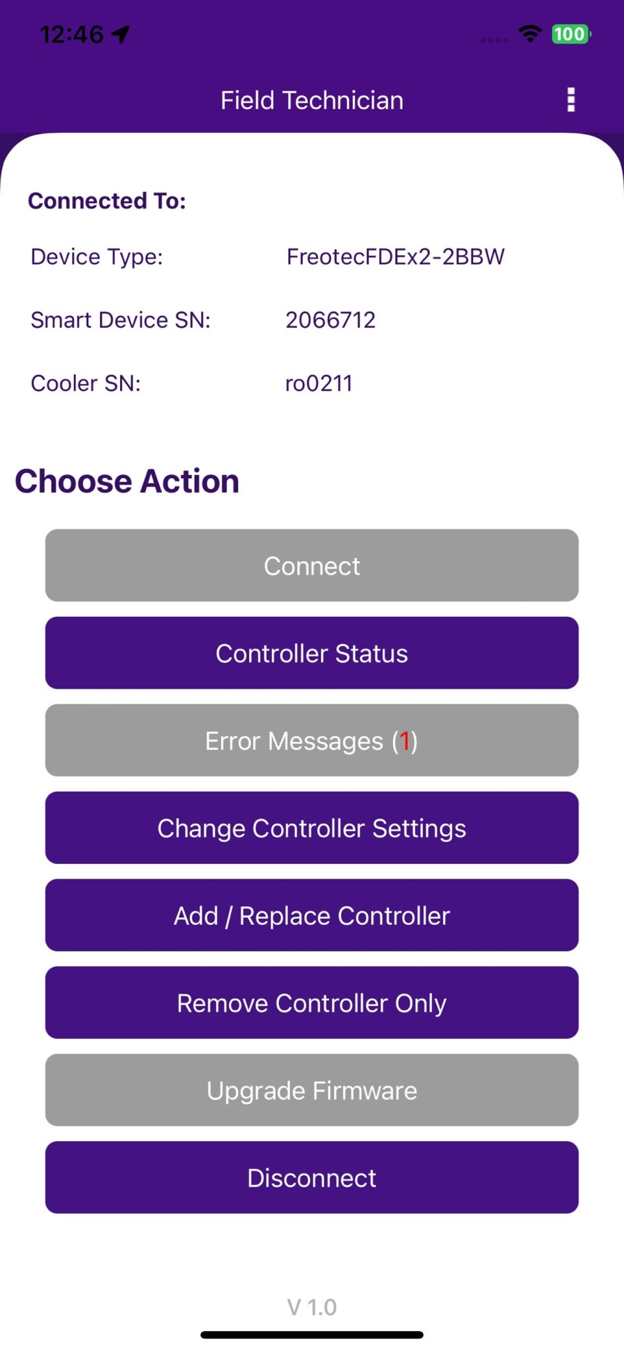 Field Technician App