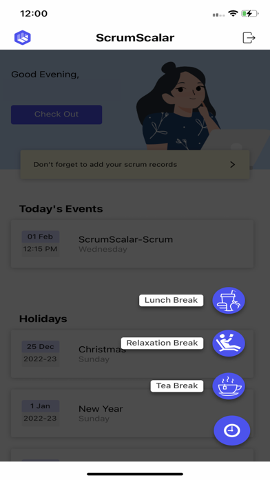 Screenshot 2 of ScrumScalar App