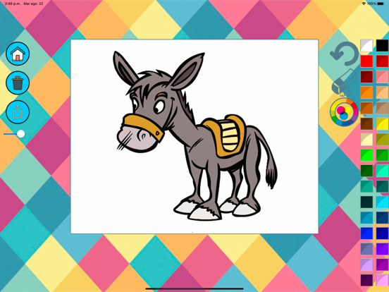 Book of animals to paint