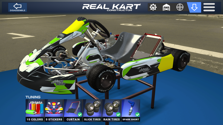 #7. Real Kart Constructor (iOS) 由: Andrei Leontev