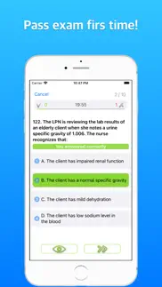 nclex-pn 2024 - practice test iphone screenshot 2