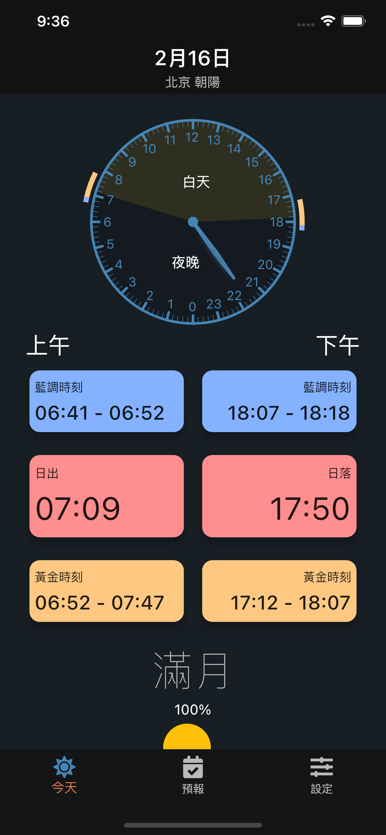Sun Moon Times