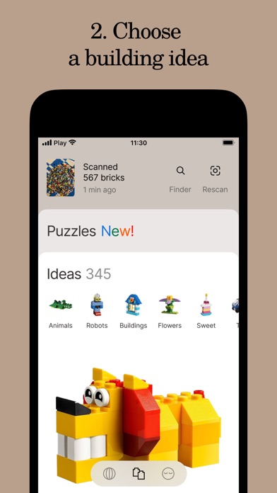 Brickit App Screenshot